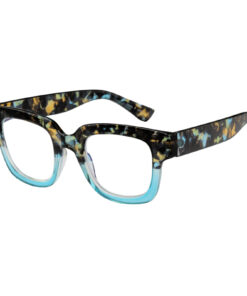 STYLISH LARGE FRAME PATTERN ANTI-BLUE LIGHT READING GLASSES