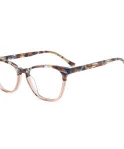 WOMEN'S RETRO PATTERN COLORBLOCK GLASSES