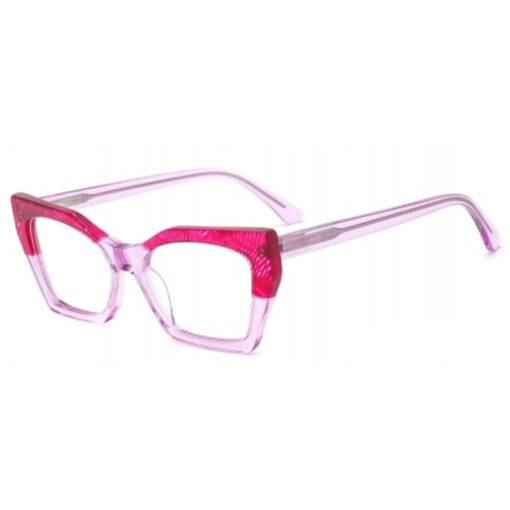 WOMEN'S FASHIONABLE PATTERNED COLORBLOCK GLASSES