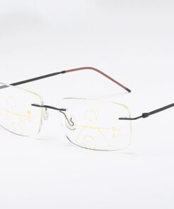 FRAMELESS MULTIFOCAL BLUE LIGHT BLOCKING GLASSES