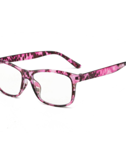 WOMEN'S FASHION PRINTED SQUARE ANTI-BLUE LIGHT READING GLASSES