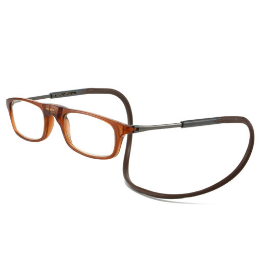 ADJUSTABLE TEMPLE MAGNETIC READING GLASSES