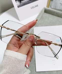 FASHIONABLE RIMLESS PHOTOCHROMIC GLASSES