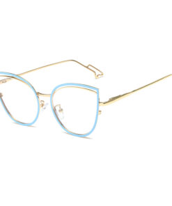WOMEN'S FASHION BUTTERFLY FRAME ANTI-BLUE LIGHT FLAT MIRRORS