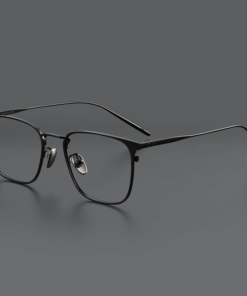 MEN'S BUSINESS CASUAL ULTRA-LIGHT STEEL TITANIUM ANTI-BLUE LIGHT FLAT MIRROR