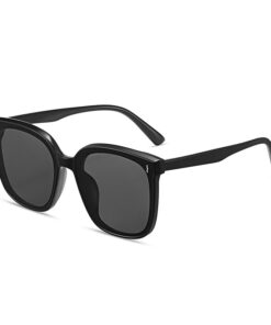 OPTIGEMS 2024 New sunglasses stylish large frame rice nail sunglasses