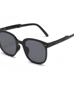 FASHIONABLE FOLDING LARGE FRAME POLARIZED SUNGLASSES