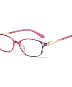 WOMEN'S FASHION LIGHTWEIGHT METAL ANTI-BLUE LIGHT READING GLASSES